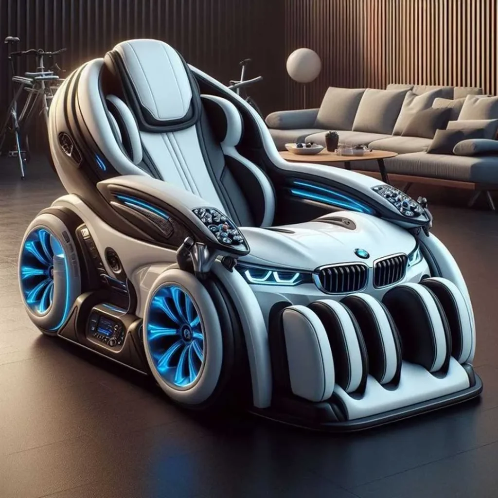 صندلی ماساژور با طراحی پیشرفته خودرو