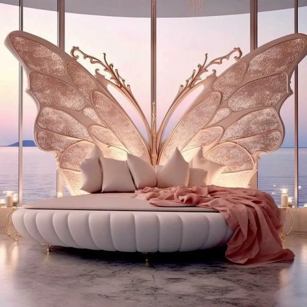 تختی با طرح پروانه ای زیبا