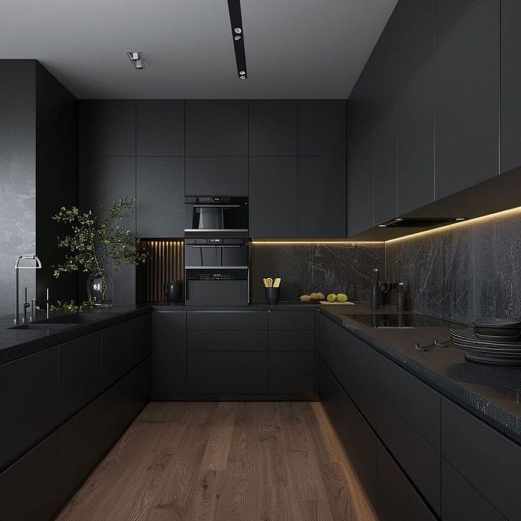 طراحی یک کابینت آشپزخانه نرم به روز