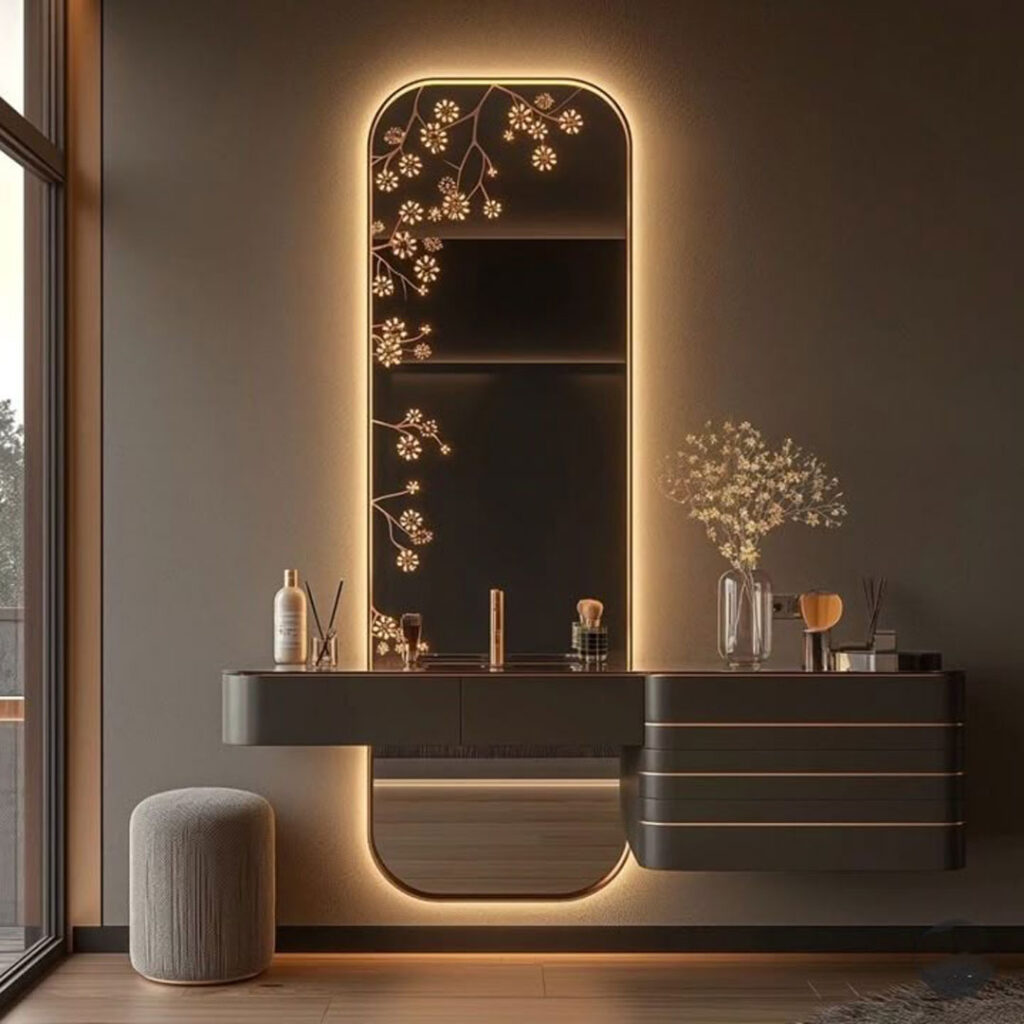 یک میز آرایش به روز