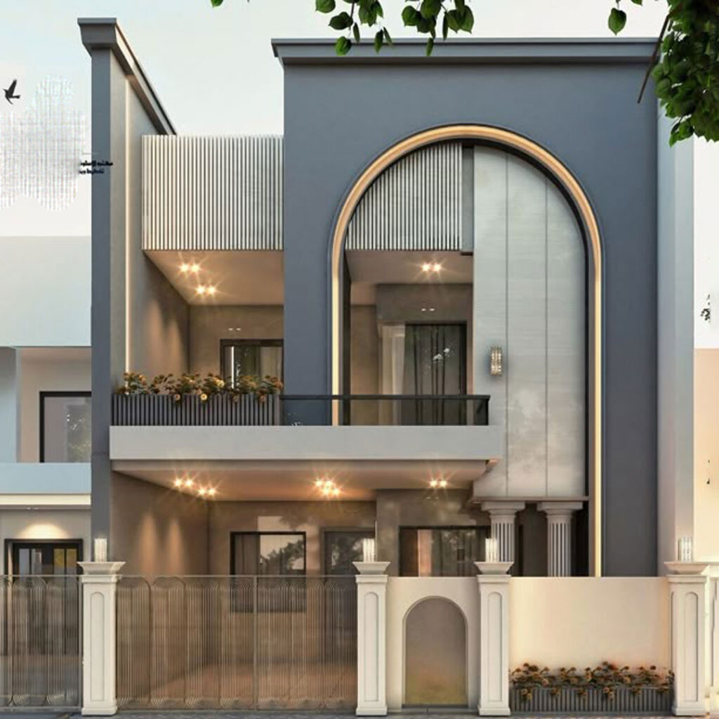 زیباترین نمای بیرونی ویلا
