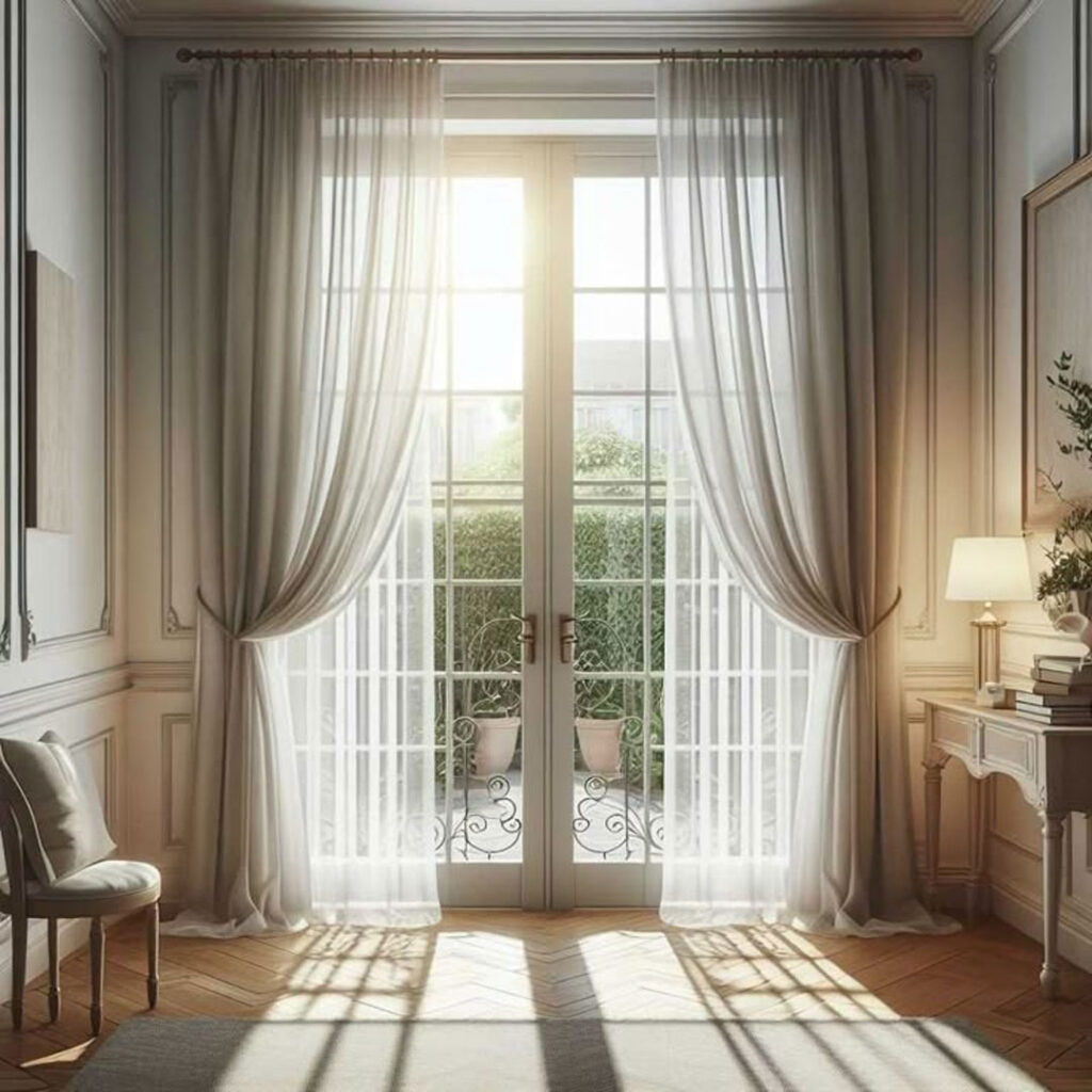 طراحی حداقل پرده