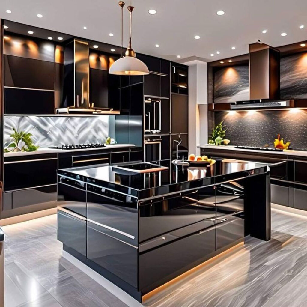 طراحی کابینت های باشکوه آشپزخانه