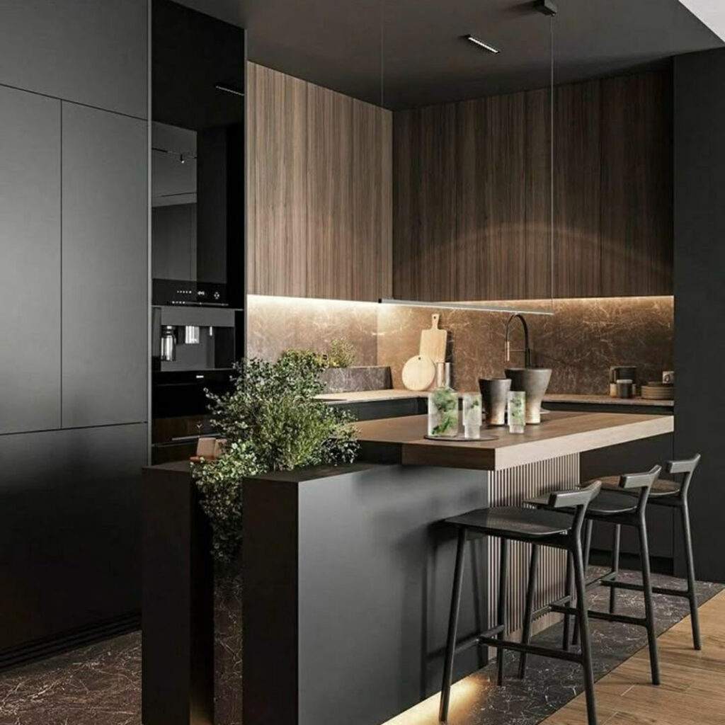 طراحی آشپزخانه به سبک ژاپنی