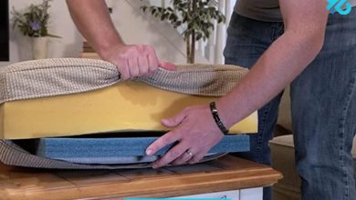 تعویض فوم مبل در منزل